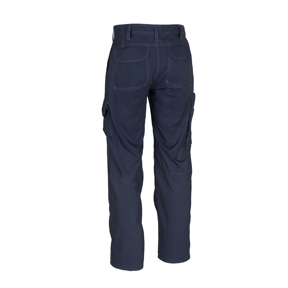 Dark Navy - Back - Mascot Mens Biloxi Industry Work Trousers