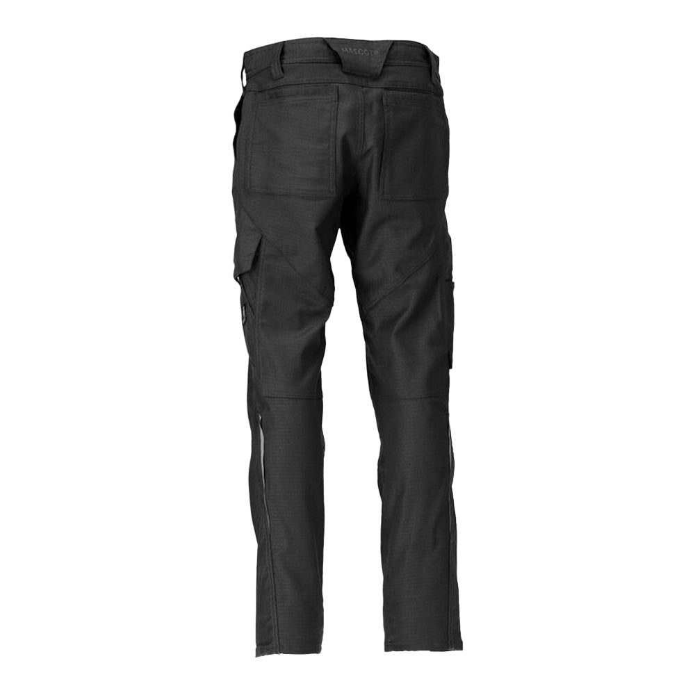 Black - Back - Mascot Mens Accelerate Pocket Work Trousers