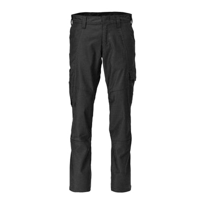 Black - Front - Mascot Mens Accelerate Pocket Work Trousers