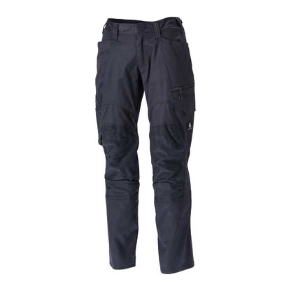Dark Navy - Front - Mascot Mens Accelerate Knee Pad Pockets Trousers