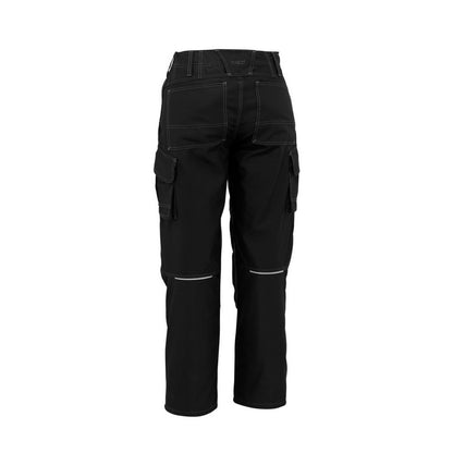 Black - Back - Mascot Mens New Haven Industry Work Trousers