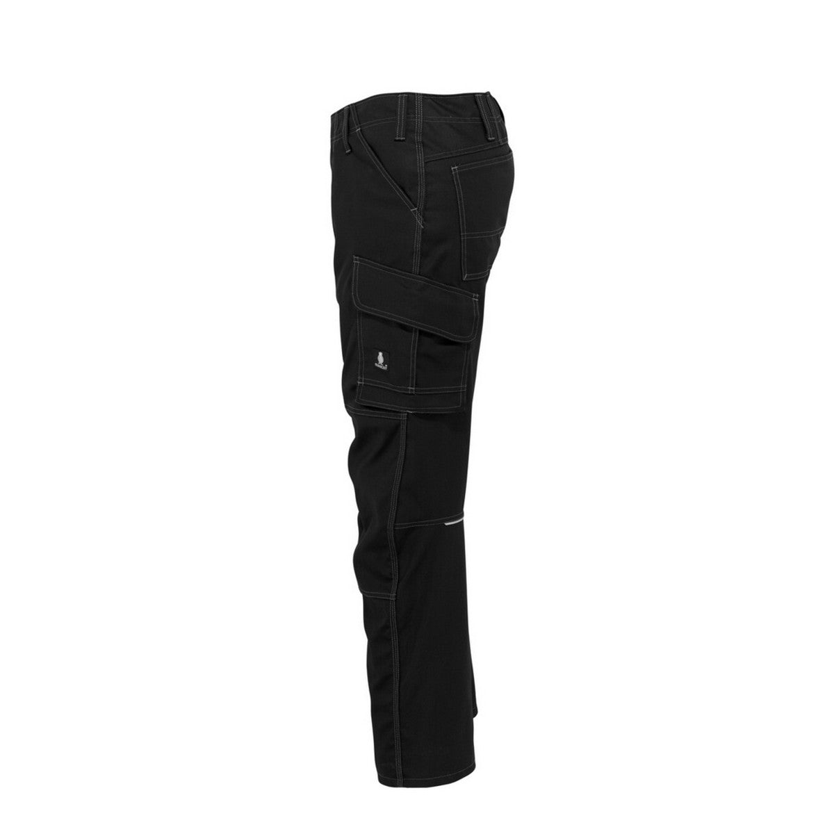 Black - Side - Mascot Mens New Haven Industry Work Trousers