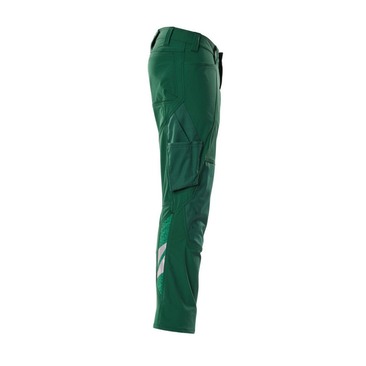 Green - Lifestyle - Mascot Mens Accelerate Stretch Knee Pad Pockets Work Trousers