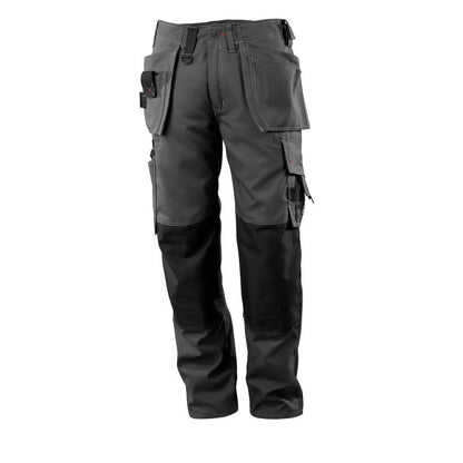 Dark Anthracite - Front - Mascot Mens Lindo Frontline Work Trousers