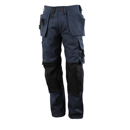 Dark Navy - Front - Mascot Mens Lindo Frontline Work Trousers
