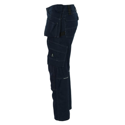 Navy - Side - Mascot Mens Ronda Hardwear Work Trousers
