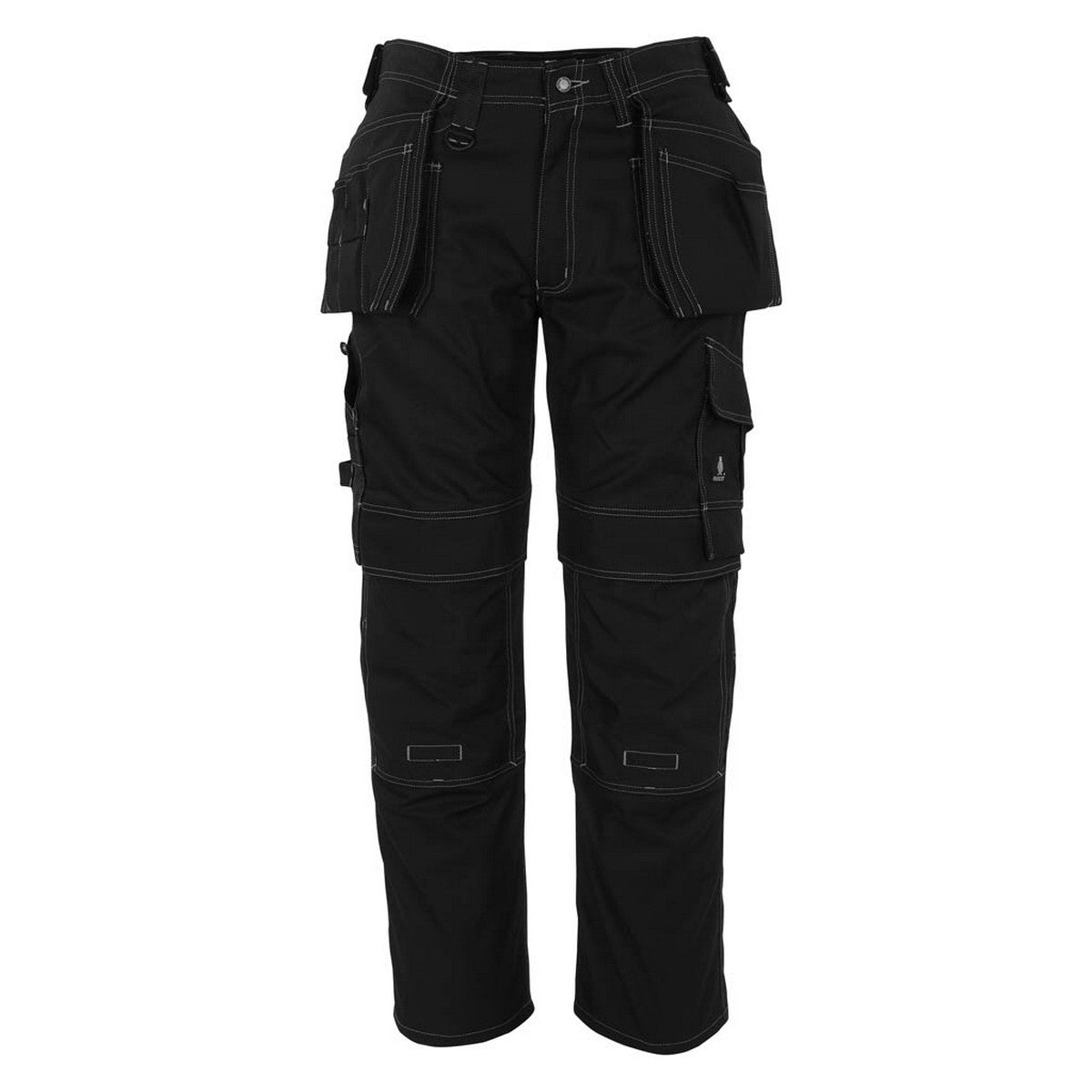 Black - Front - Mascot Mens Ronda Hardwear Work Trousers