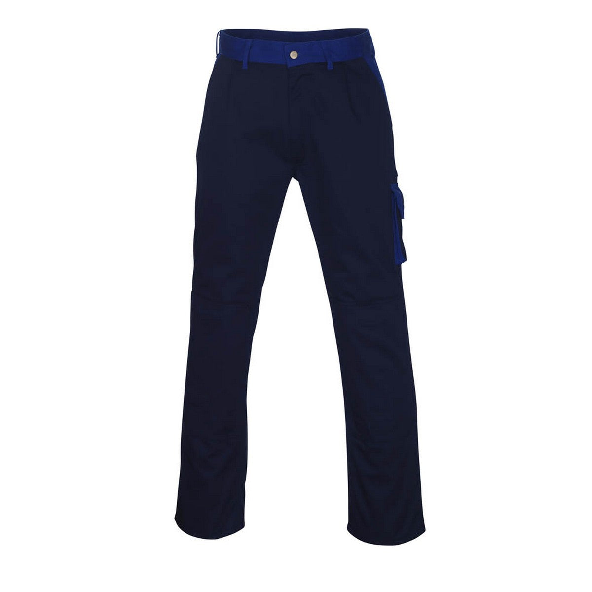Navy-Royal Blue - Front - Mascot Mens Torino Image Work Trousers