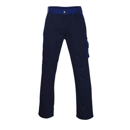 Navy-Royal Blue - Front - Mascot Mens Torino Image Work Trousers