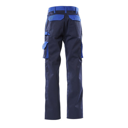 Navy-Royal Blue - Back - Mascot Mens Torino Image Work Trousers