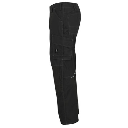 Dark Anthracite - Side - Mascot Mens Industry Knee Pad Pockets Work Trousers