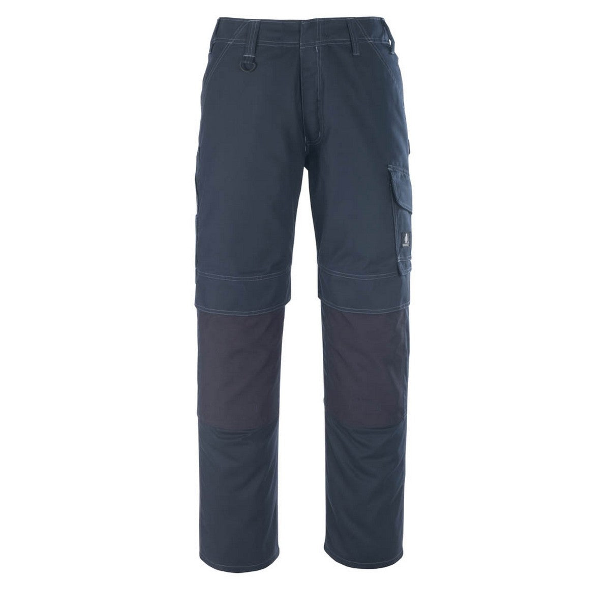 Dark Navy - Front - Mascot Mens Industry Knee Pad Pockets Work Trousers