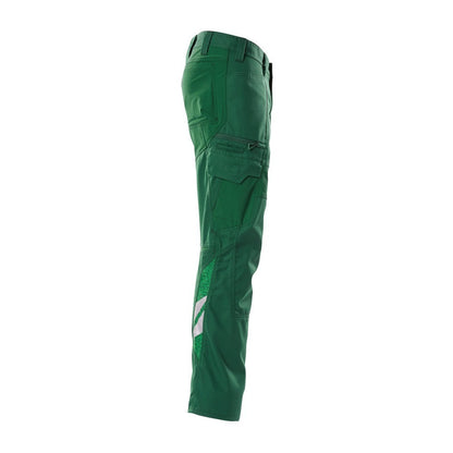 Green - Side - Mascot Mens Accelerate Work Trousers
