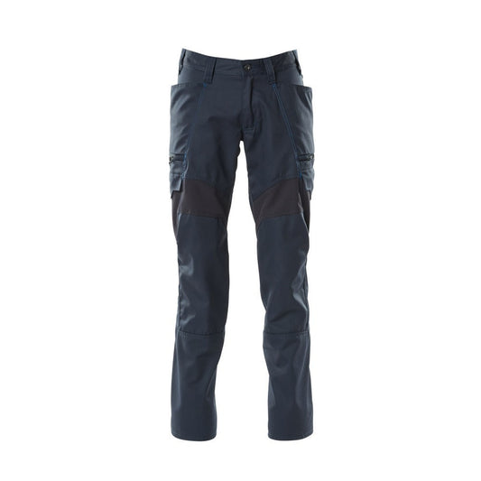Dark Navy - Front - Mascot Mens Accelerate Work Trousers