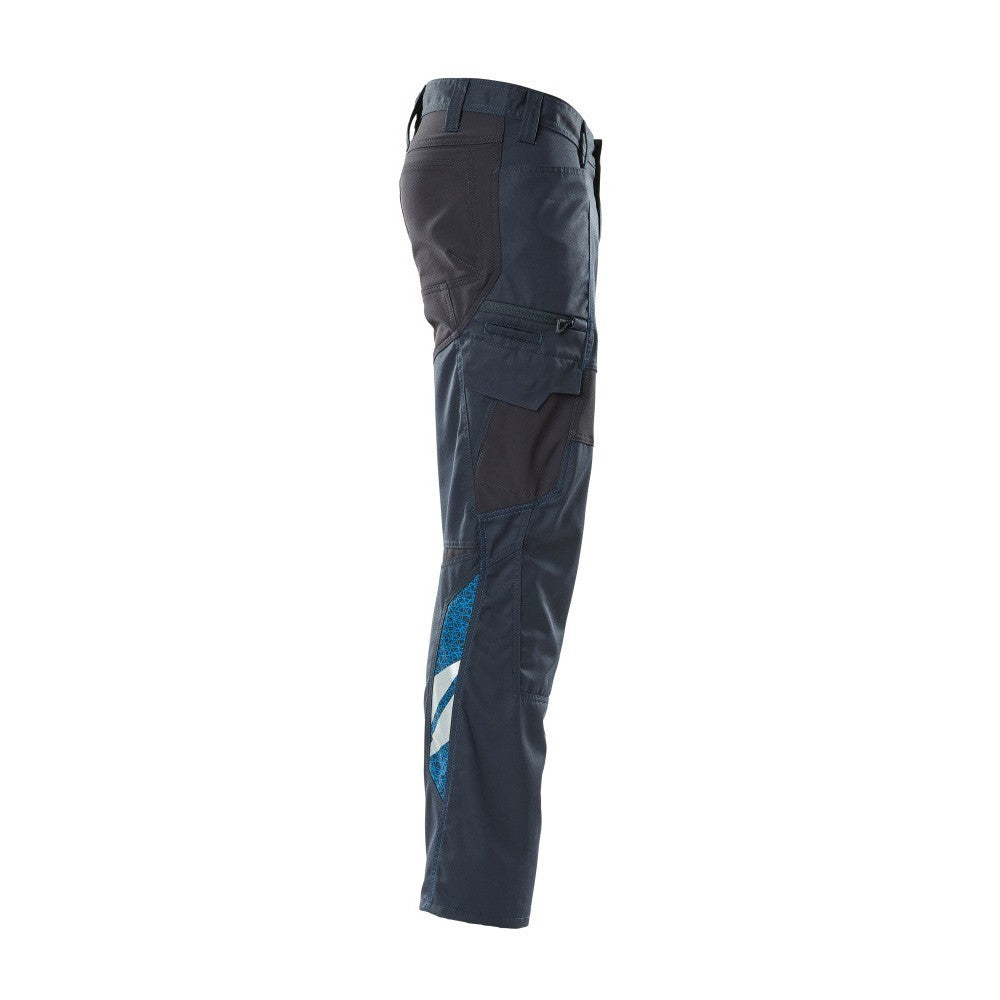 Dark Navy - Side - Mascot Mens Accelerate Work Trousers