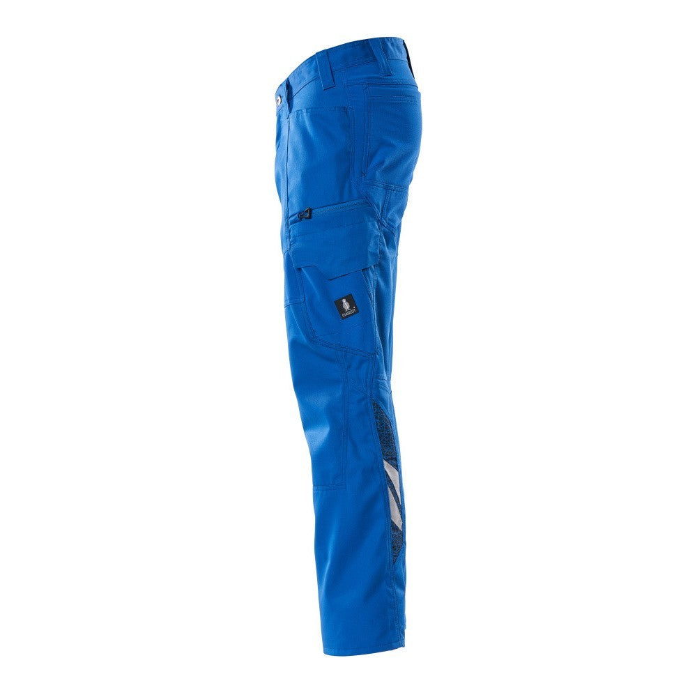 Azure Blue - Lifestyle - Mascot Mens Accelerate Work Trousers