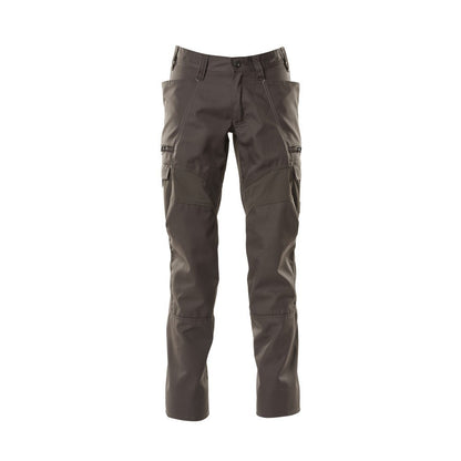 Dark Anthracite - Front - Mascot Mens Accelerate Work Trousers