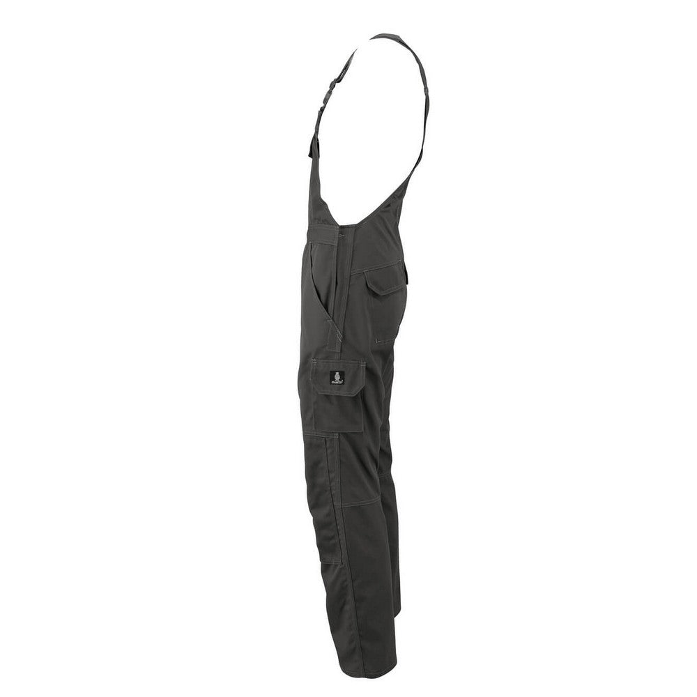 Dark Anthracite - Lifestyle - Mascot Mens Industry Newark Knee Pad Pockets Bib And Brace Overall