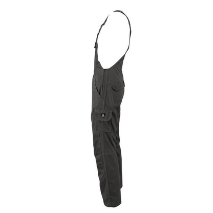 Dark Anthracite - Lifestyle - Mascot Mens Industry Newark Knee Pad Pockets Bib And Brace Overall