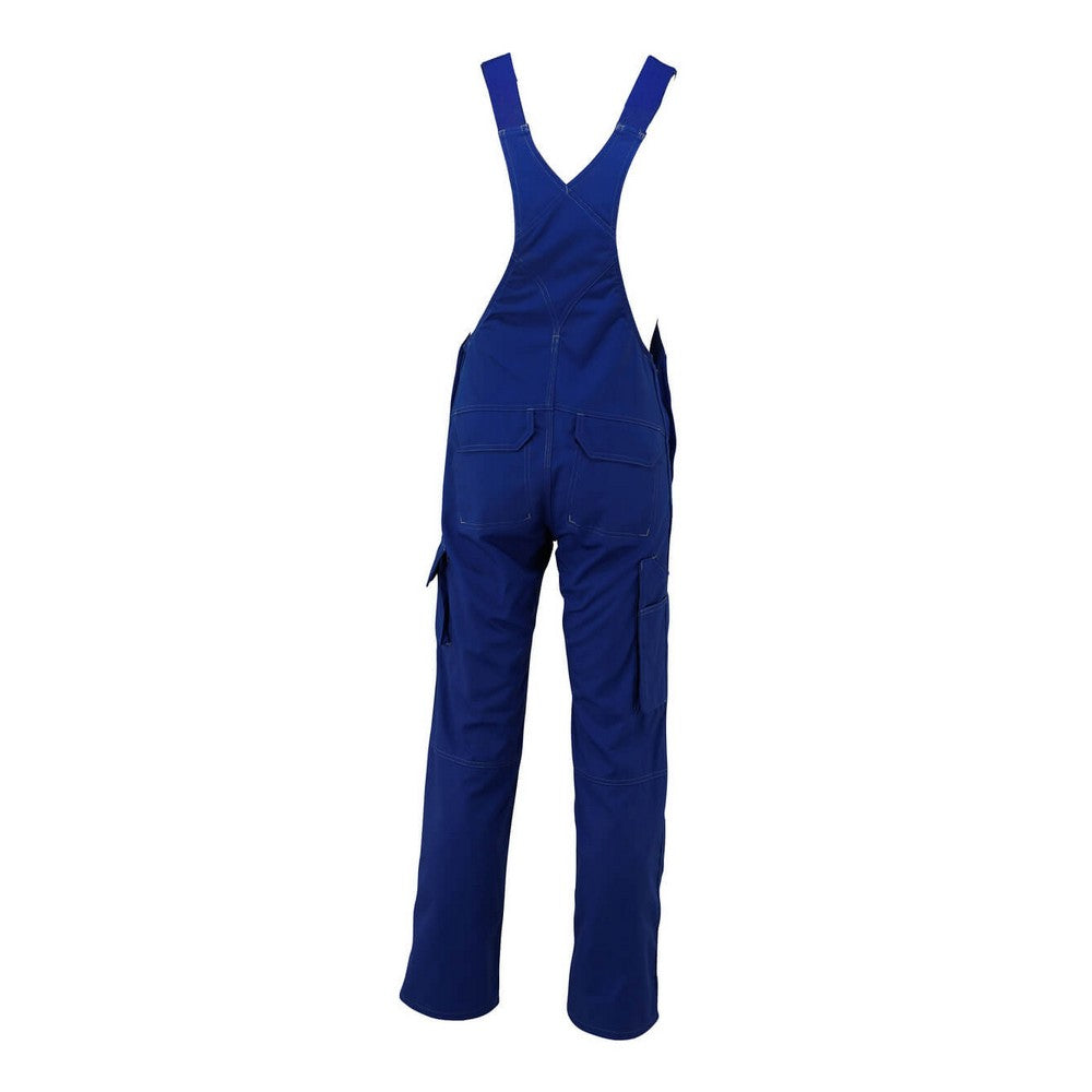 Royal Blue - Back - Mascot Mens Industry Newark Knee Pad Pockets Bib And Brace Overall