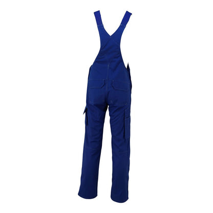 Royal Blue - Back - Mascot Mens Industry Newark Knee Pad Pockets Bib And Brace Overall