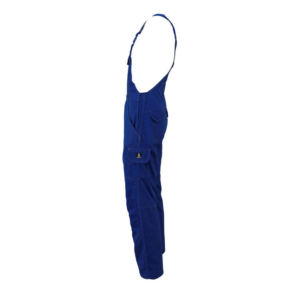 Royal Blue - Lifestyle - Mascot Mens Industry Newark Knee Pad Pockets Bib And Brace Overall