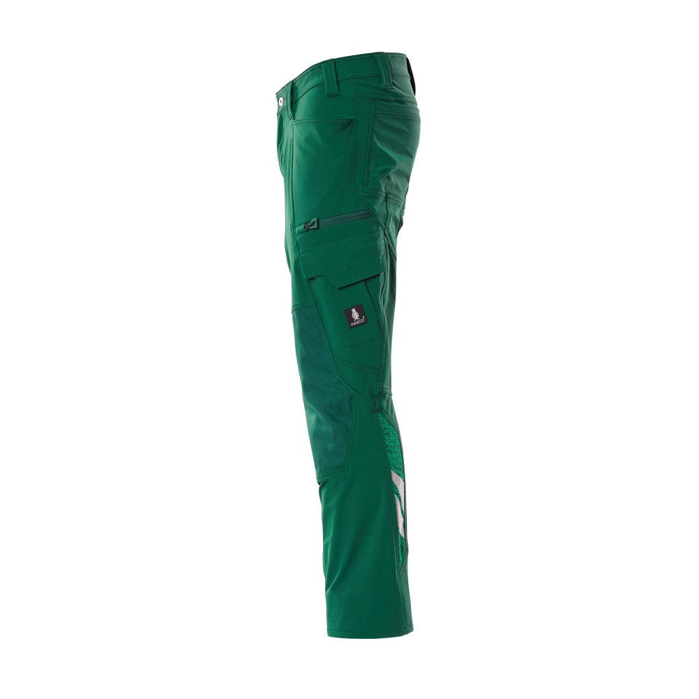 Green - Lifestyle - Mascot Mens Accelerate Knee Pad Pockets Trousers