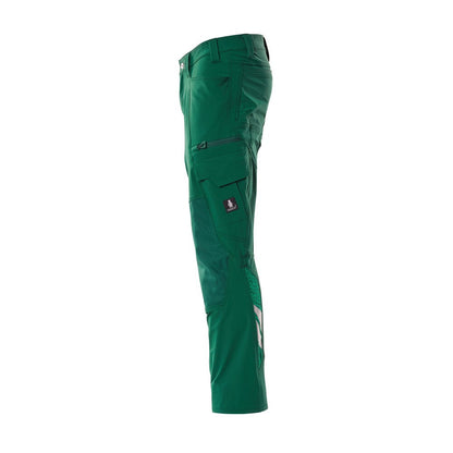 Green - Lifestyle - Mascot Mens Accelerate Knee Pad Pockets Trousers