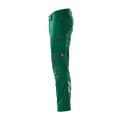 Green - Lifestyle - Mascot Mens Accelerate Knee Pad Pockets Trousers