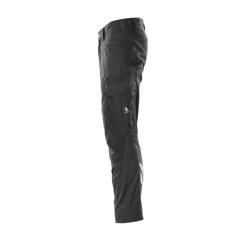 Black - Lifestyle - Mascot Mens Accelerate Knee Pad Pockets Trousers