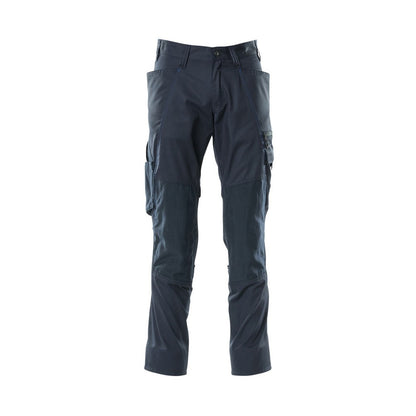 Dark Navy - Front - Mascot Mens Accelerate Knee Pad Pockets Trousers