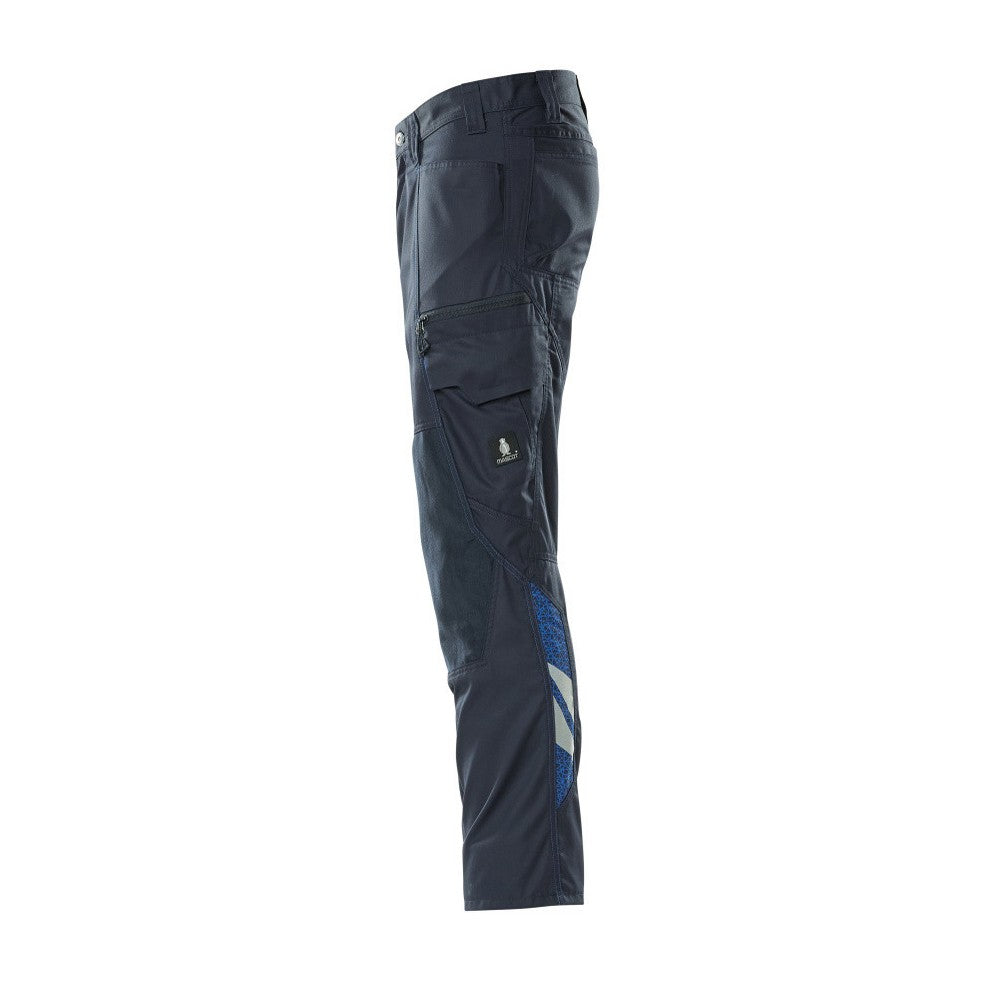 Dark Navy - Lifestyle - Mascot Mens Accelerate Knee Pad Pockets Trousers