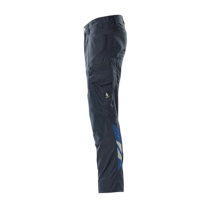 Dark Navy - Lifestyle - Mascot Mens Accelerate Knee Pad Pockets Trousers