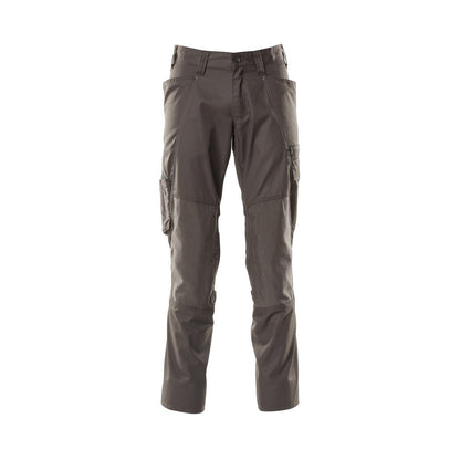 Dark Anthracite - Front - Mascot Mens Accelerate Knee Pad Pockets Trousers