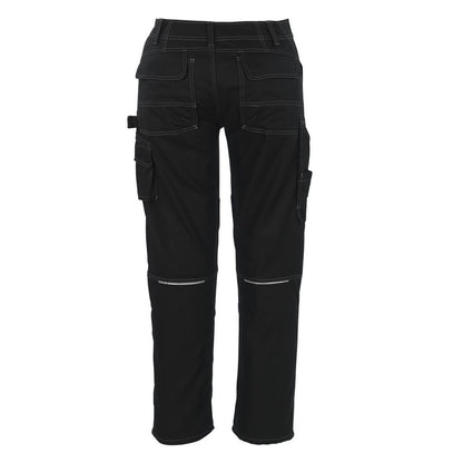 Black - Back - Mascot Mens Lerida Work Trousers