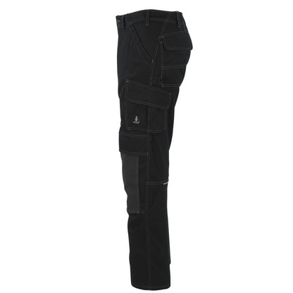 Black - Lifestyle - Mascot Mens Lerida Work Trousers