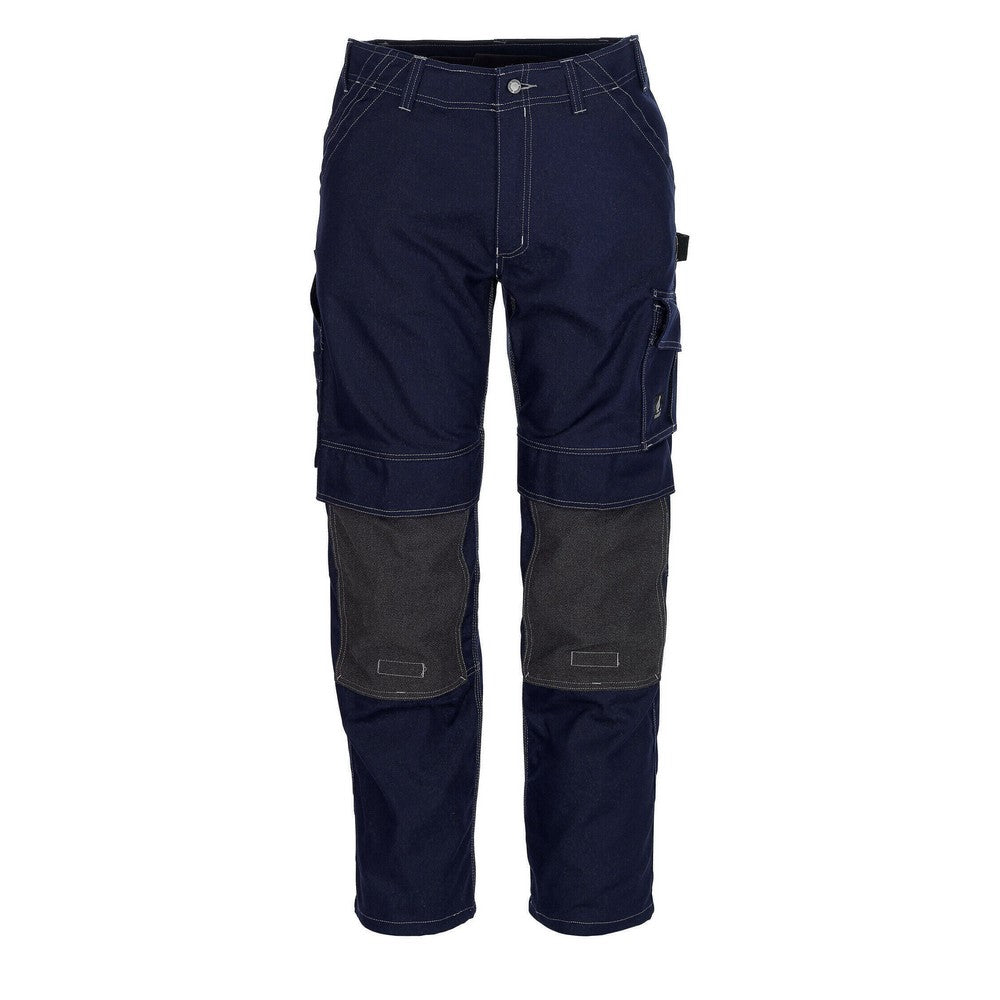 Navy - Front - Mascot Mens Lerida Work Trousers