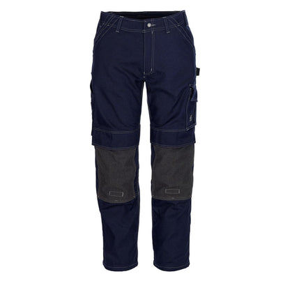 Navy - Front - Mascot Mens Lerida Work Trousers