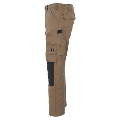 Khaki - Side - Mascot Mens Lerida Work Trousers