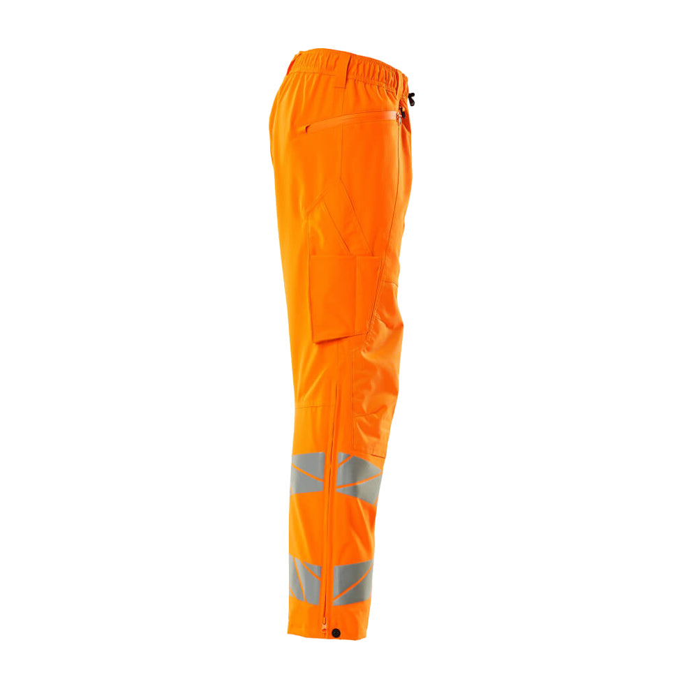 Hi Vis Orange - Side - Mascot Mens Accelerate Safe Hi-Vis Trousers