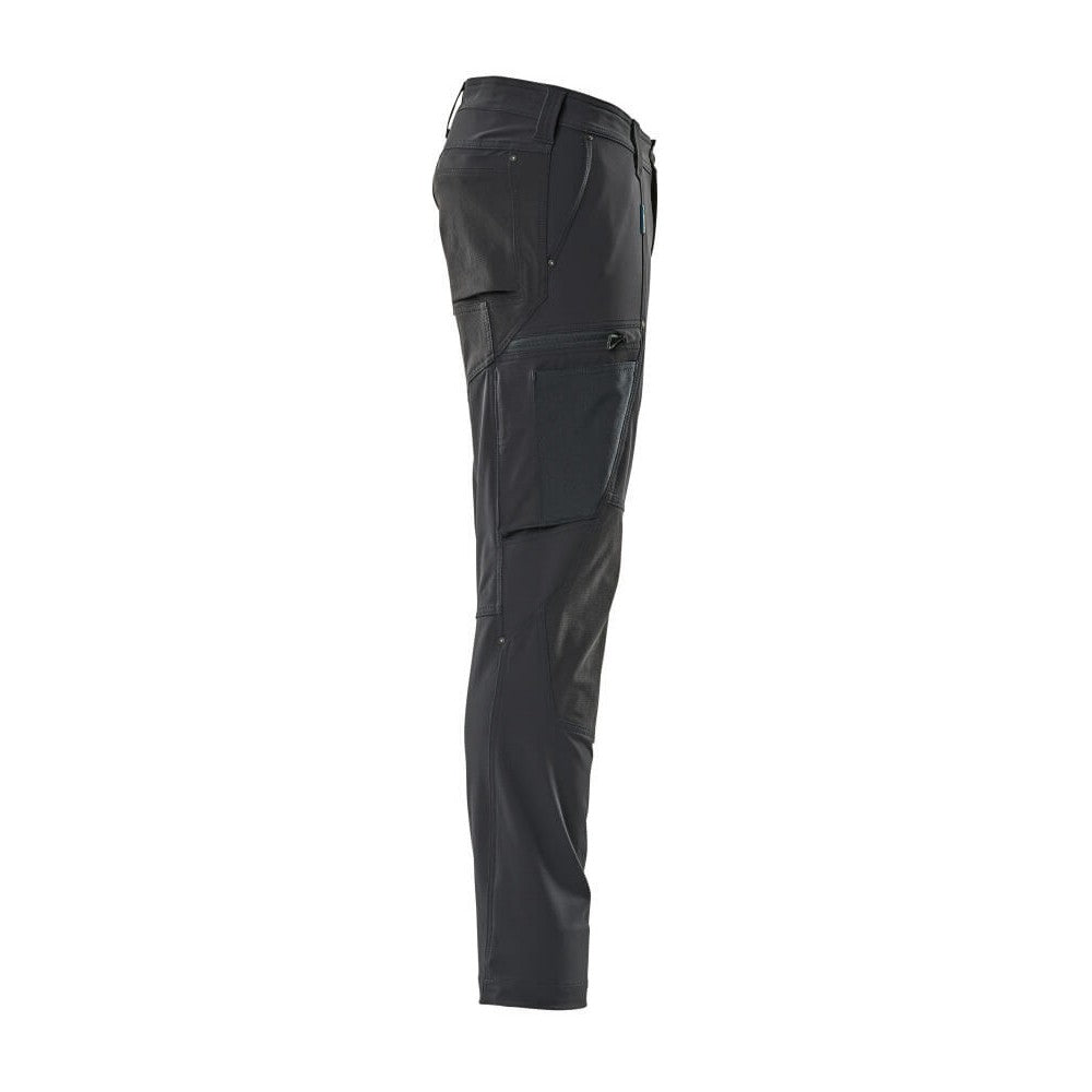Dark Navy - Side - Mascot Mens Advanced Work Trousers