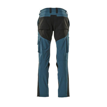 Dark Petroleum - Back - Mascot Mens Advanced Work Trousers