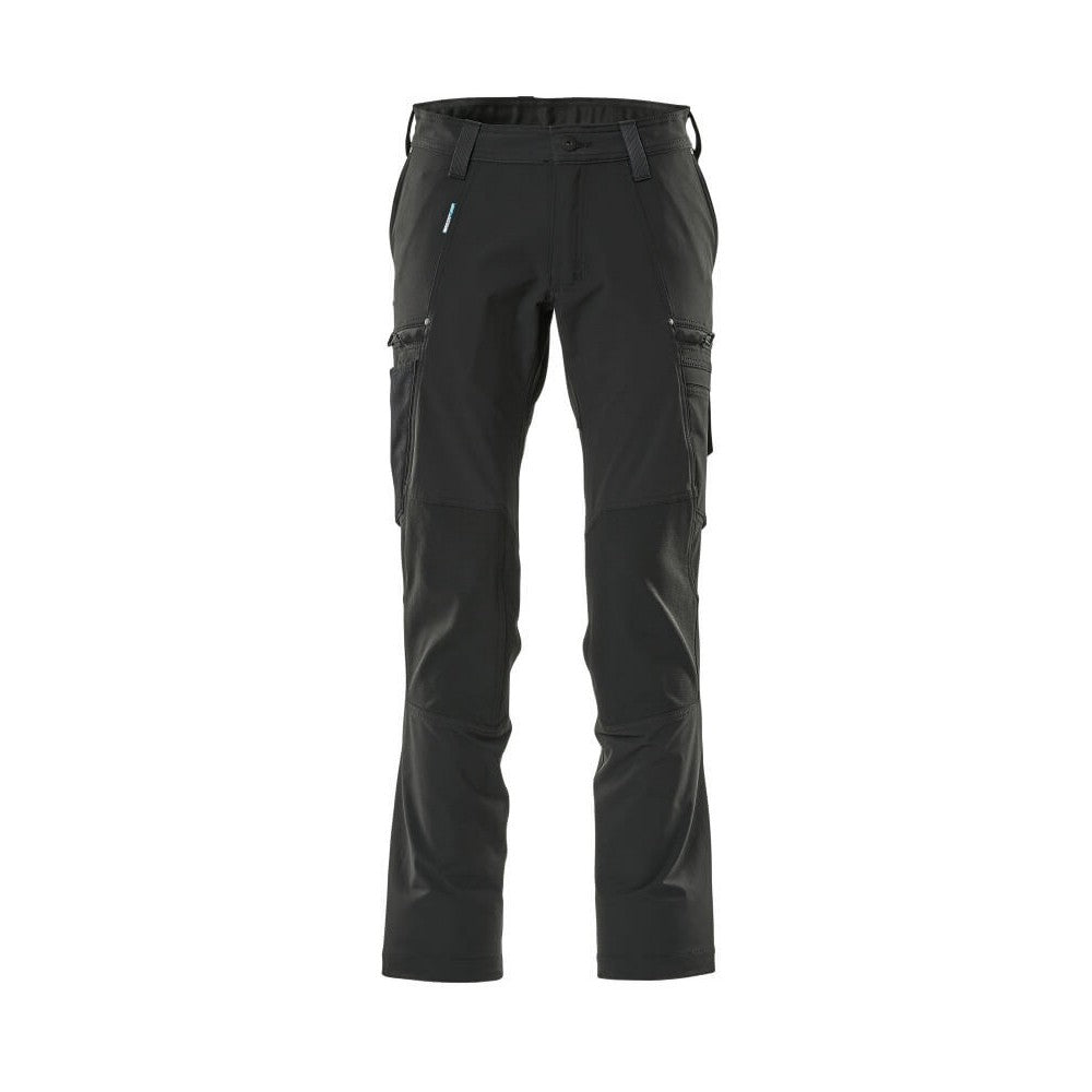 Black - Front - Mascot Mens Advanced Work Trousers