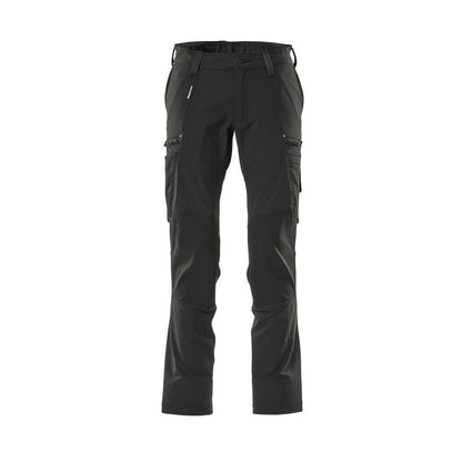 Black - Front - Mascot Mens Advanced Work Trousers