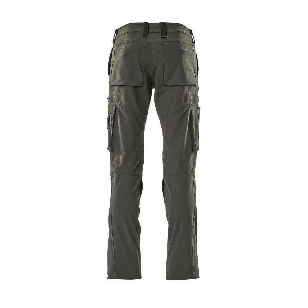 Dark Anthracite - Back - Mascot Mens Advanced Work Trousers
