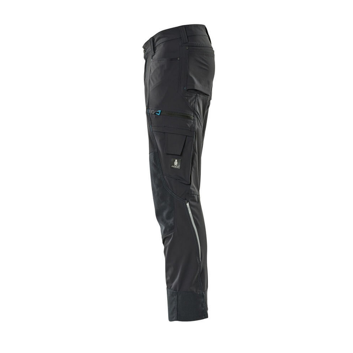 Dark Navy - Lifestyle - Mascot Mens Advanced Knee Pad Pockets Work Trousers