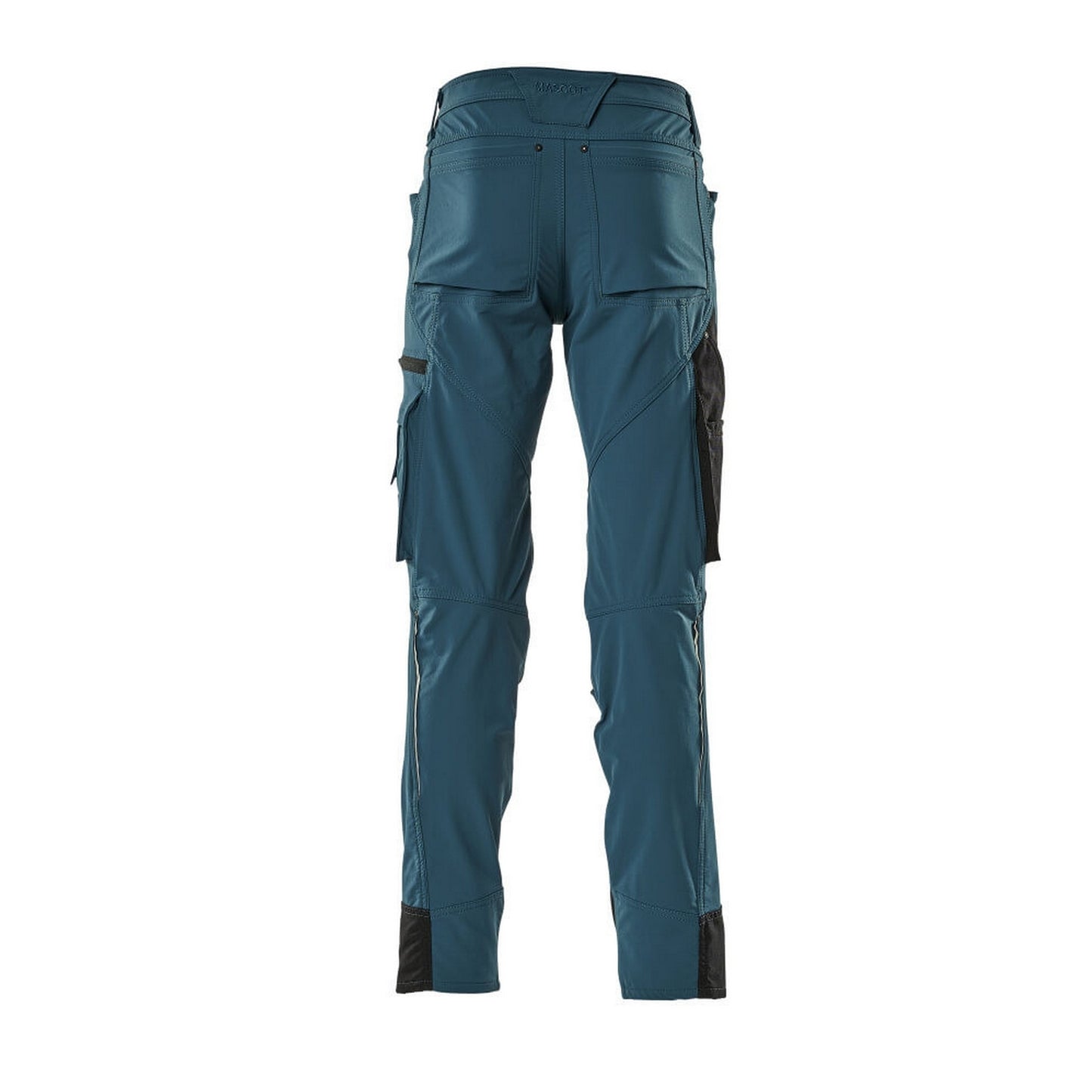Dark Petroleum - Back - Mascot Mens Advanced Knee Pad Pockets Work Trousers
