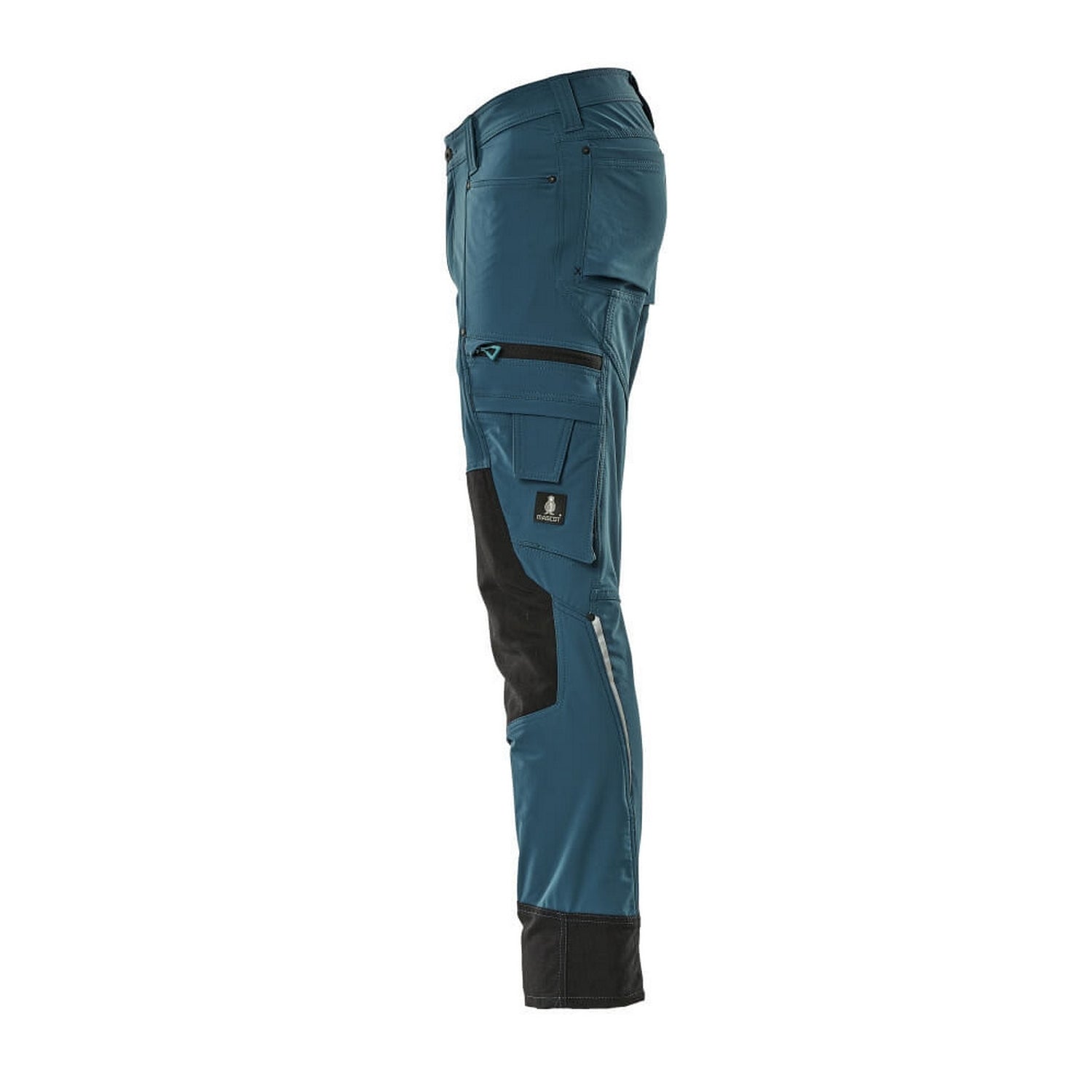 Dark Petroleum - Lifestyle - Mascot Mens Advanced Knee Pad Pockets Work Trousers