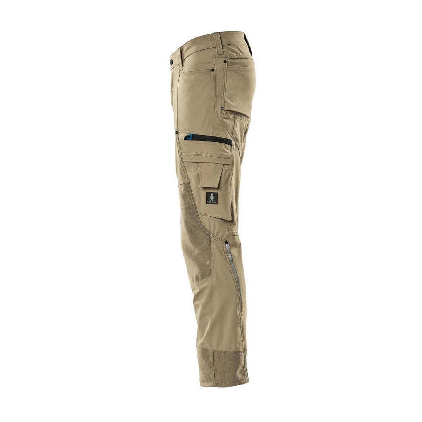 Light Khaki - Lifestyle - Mascot Mens Advanced Knee Pad Pockets Work Trousers