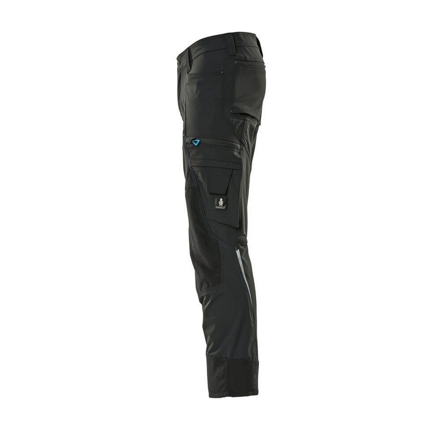 Black - Lifestyle - Mascot Mens Advanced Knee Pad Pockets Work Trousers